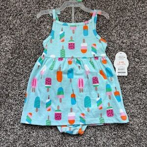 NEW Baby 6-9 Ice Cream Print Dress